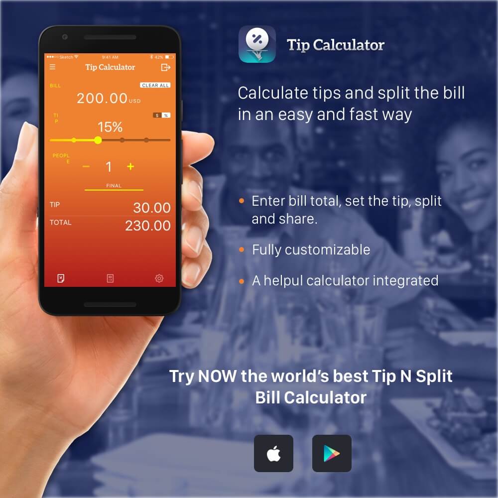 Tip,Gratuity and Tax Calculator